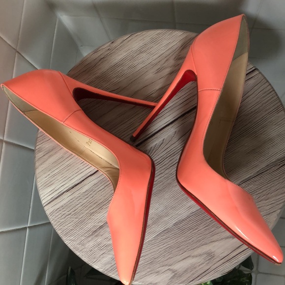 Authentic Christian Louboutin So Kate 5” Heels in Flamingo Pink Size 38 - Picture 3 of 16